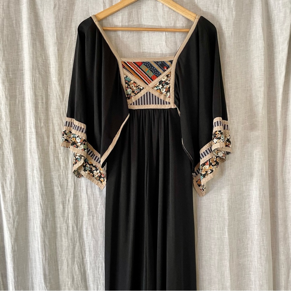 Vintage Quilted Maxi Dress